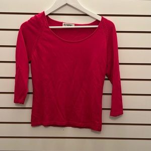Raspberry lightweight Holt Renfrew Sweater